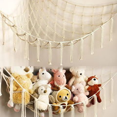 Large Toy Hammock Net for Stuffed Animals Storage