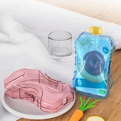 Squeeze Proof Holder For Baby Food Pouches & Juice Boxes