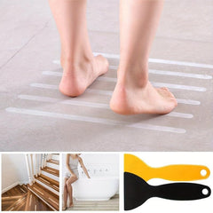 Luminous Anti-slip Bathroom Stickers PEVA Kids Bathtub Strips Self-Adhesive