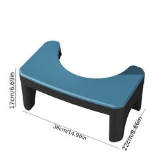 Toilet Stool Cushion w/ Footstool for Bathroom - Comfortable & Stylish