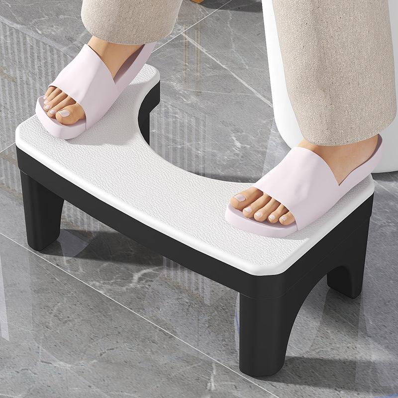 Toilet Stool Cushion w/ Footstool for Bathroom - Comfortable & Stylish