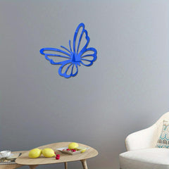 3D Acrylic Mirror Butterfly Wall Sticker Removable Wall Decor