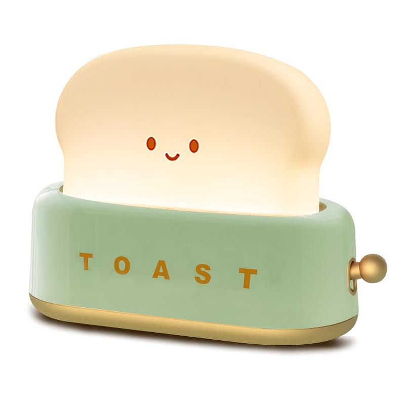 LED Toast Lamp Dimmable Night Light