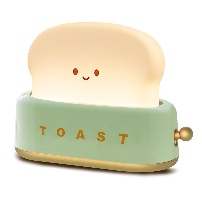 LED Toast Lamp Dimmable Night Light