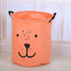 1pc Foldable Sundries Basket Dirty Clothes Storage Bucket