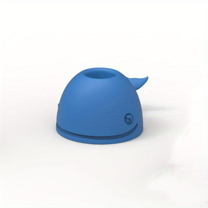 Cartoon Whale Silicone Toothbrush Holder Multi-functional Stand