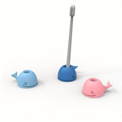 Cartoon Whale Silicone Toothbrush Holder Multi-functional Stand