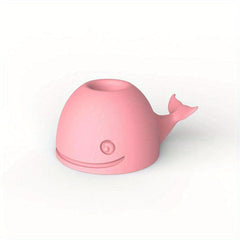 Cartoon Whale Silicone Toothbrush Holder Multi-functional Stand
