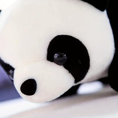 Big Panda Plush Toy Simulation Tummy Time Pillow