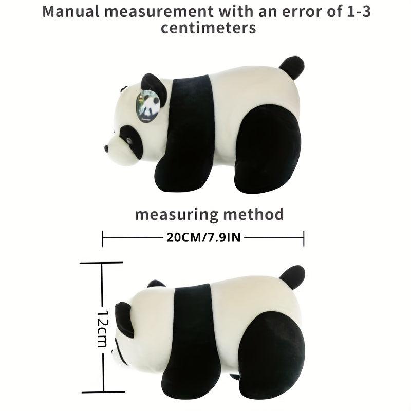 Big Panda Plush Toy Simulation Tummy Time Pillow