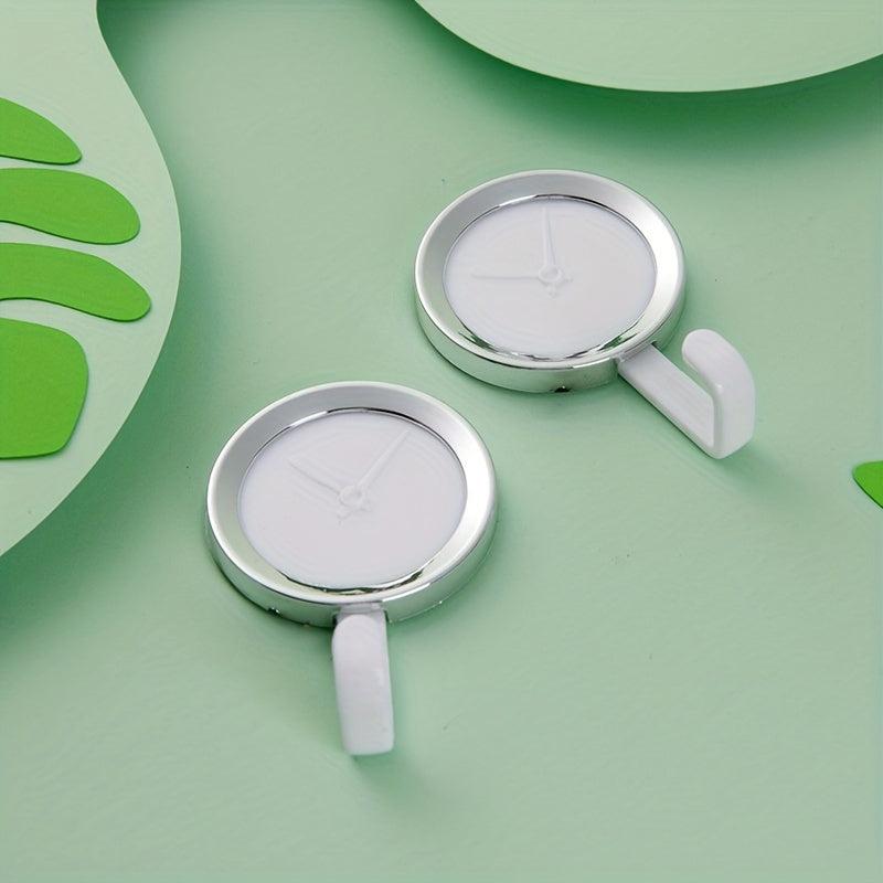 Alarm Clock Towel Hook Strong Adhesive Clothes Hanger