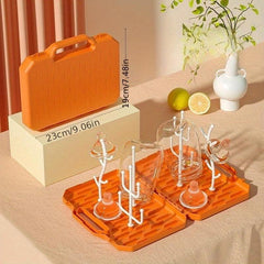 Portable Bottle Drying Rack Multifunctional Drain Stand