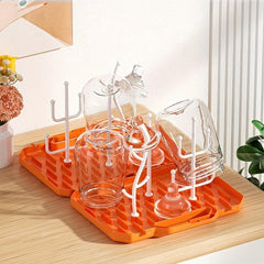 Portable Bottle Drying Rack Multifunctional Drain Stand