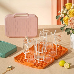 Portable Bottle Drying Rack Multifunctional Drain Stand