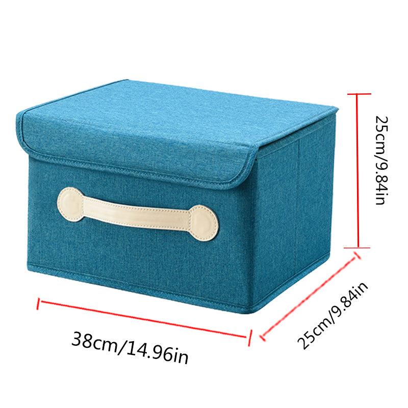 Fabric Folding Storage Box for Clothes, Dust-proof Sundries Organize