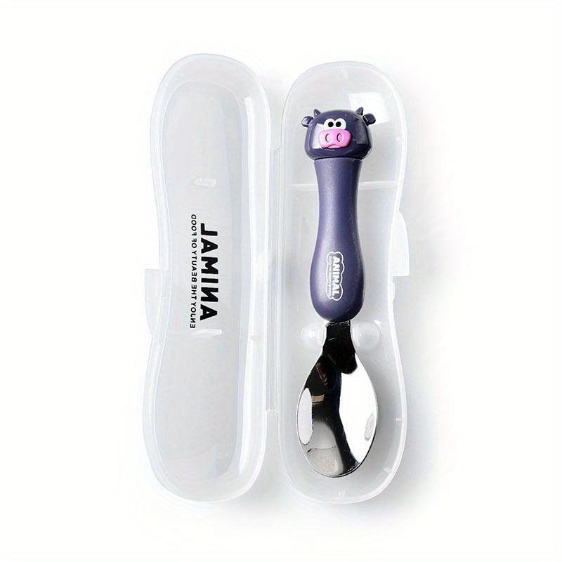 Animal Spoon Cutlery Set for Toddlers - Stainless Steel Utensils