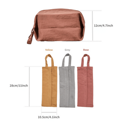 Foldable Travel Socks Bag Toiletry Organizer Lightweight Versatile Packing
