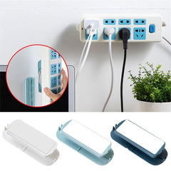 2pcs Power Strip Holder Self Adhesive Mounts, Cable Management