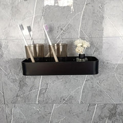Wall Mounted Storage Shelf Bathroom Caddy Shampoo Organizer Rack