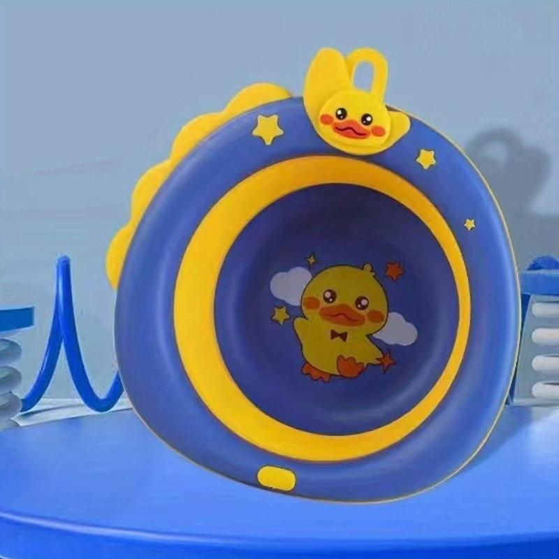 Duck Folding Tub Plastic Baby Bathtub Wash Basin Portable Collapsible Tub