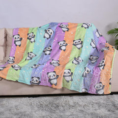 Luminous Dinosaur Blanket for Boys Girls Soft Fleece Kids Christmas Birthday Gif
