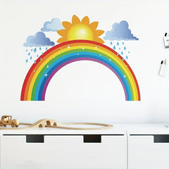 Rainbow Lace Wall Sticker Kid Bedroom Decor