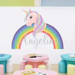 Rainbow Lace Wall Sticker Kid Bedroom Decor