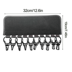 Closet Baseball Cap Organizer Hanger Hat Clip 10 Pins Clips Space Saving