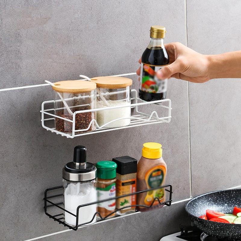 Adhesive Shower Caddy Basket Shelf for Bathroom Wall Storage