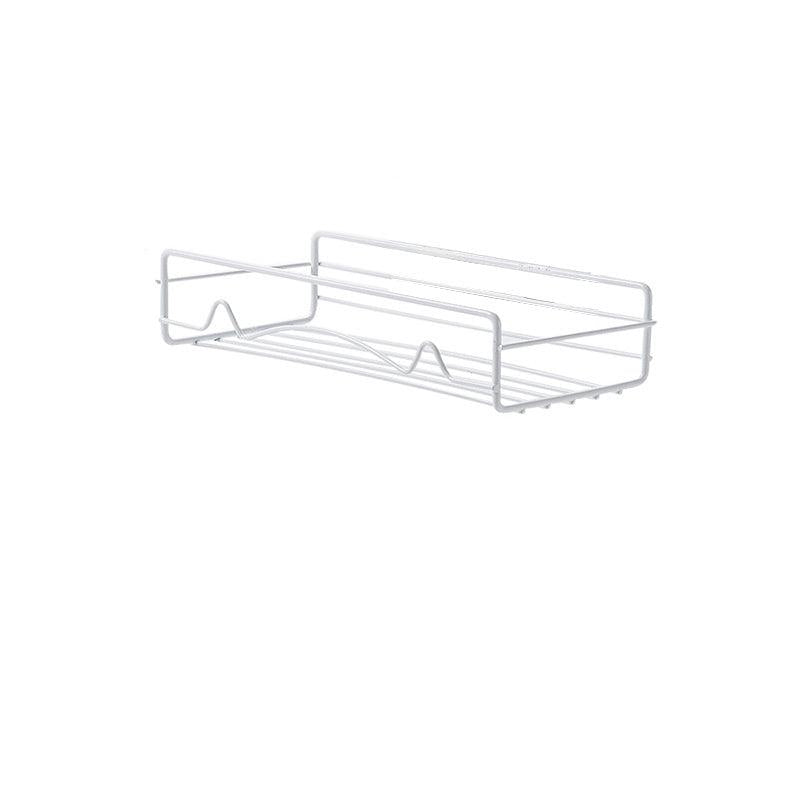 Adhesive Shower Caddy Basket Shelf for Bathroom Wall Storage