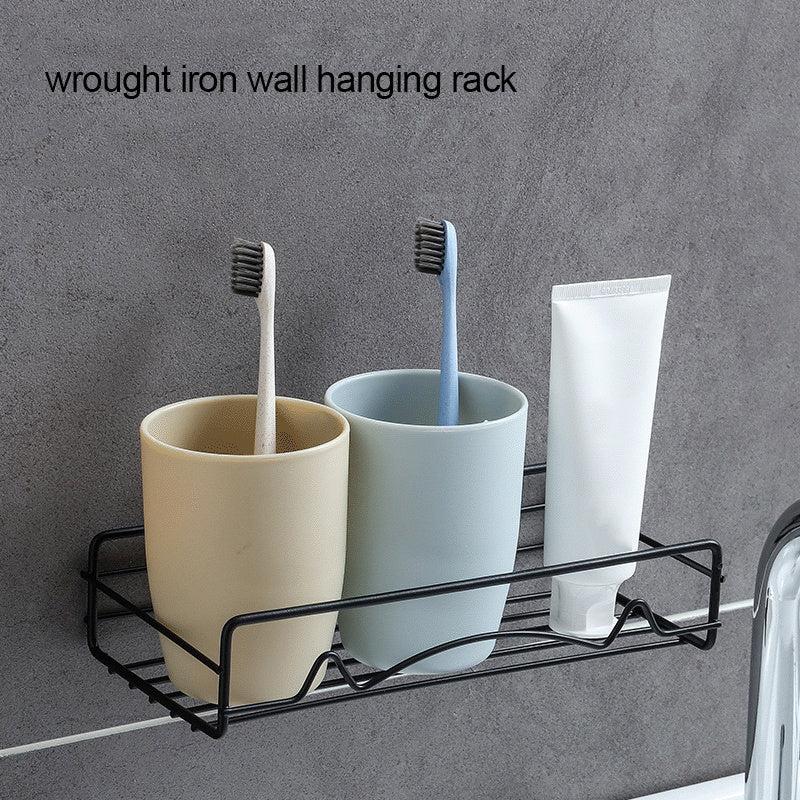 Adhesive Shower Caddy Basket Shelf for Bathroom Wall Storage