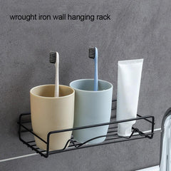 Adhesive Shower Caddy Basket Shelf for Bathroom Wall Storage