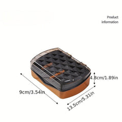 Creative Soap Box Bathroom Drain Punching Flip Soap Box