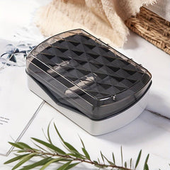 Creative Soap Box Bathroom Drain Punching Flip Soap Box