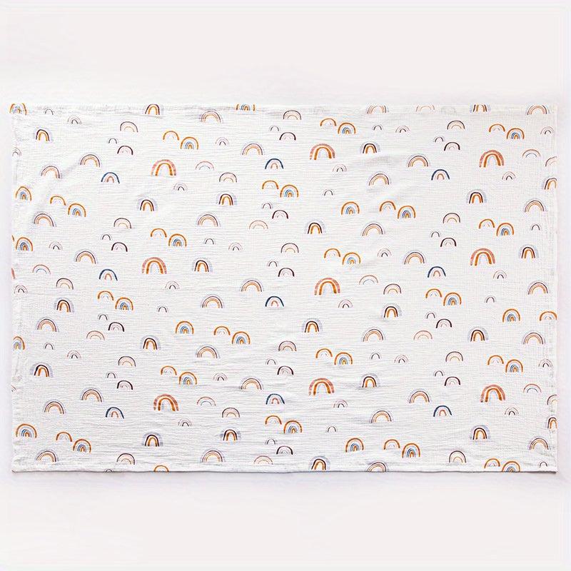 Soft & Cozy Bear Print Baby Blanket - Skin Friendly Bath Towel