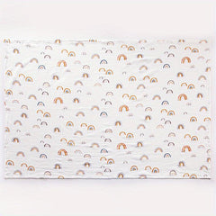 Soft & Cozy Bear Print Baby Blanket - Skin Friendly Bath Towel