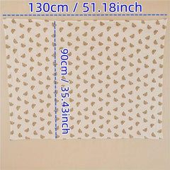 Soft & Cozy Bear Print Baby Blanket - Skin Friendly Bath Towel