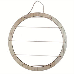 2pcs Large Round Hanging Photo Display Stand Frames Wall Decor