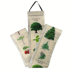 Movable Hanging Wall Height Ruler - Plant Decor
