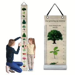 Movable Hanging Wall Height Ruler - Plant Decor