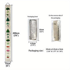 Movable Hanging Wall Height Ruler - Plant Decor