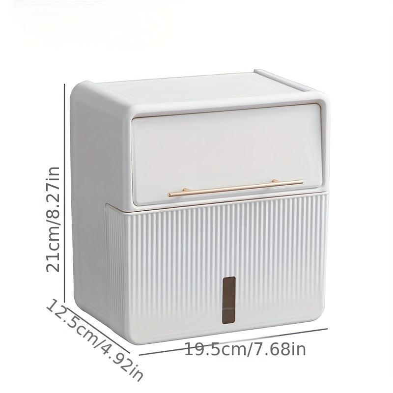 Waterproof Wall Mounted Toilet Paper Box