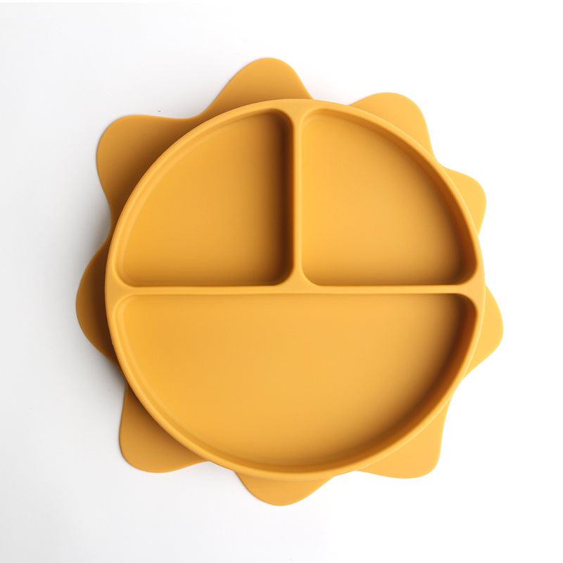 Suction Plates Little Boys Girls Self Feeding Silicone Dish