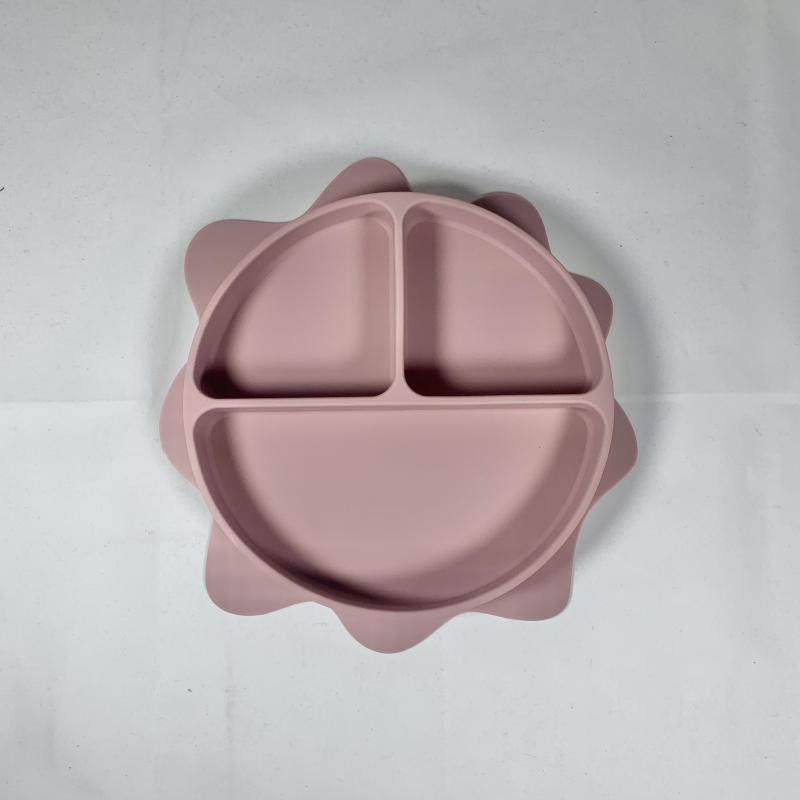Suction Plates Little Boys Girls Self Feeding Silicone Dish