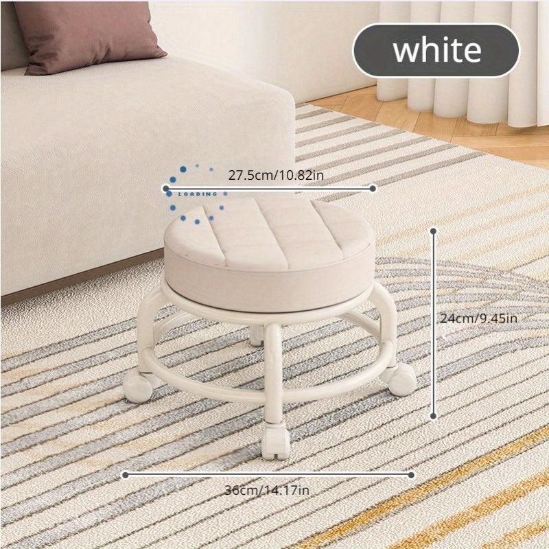 Round Rolling Stool: Enhance Home Comfort