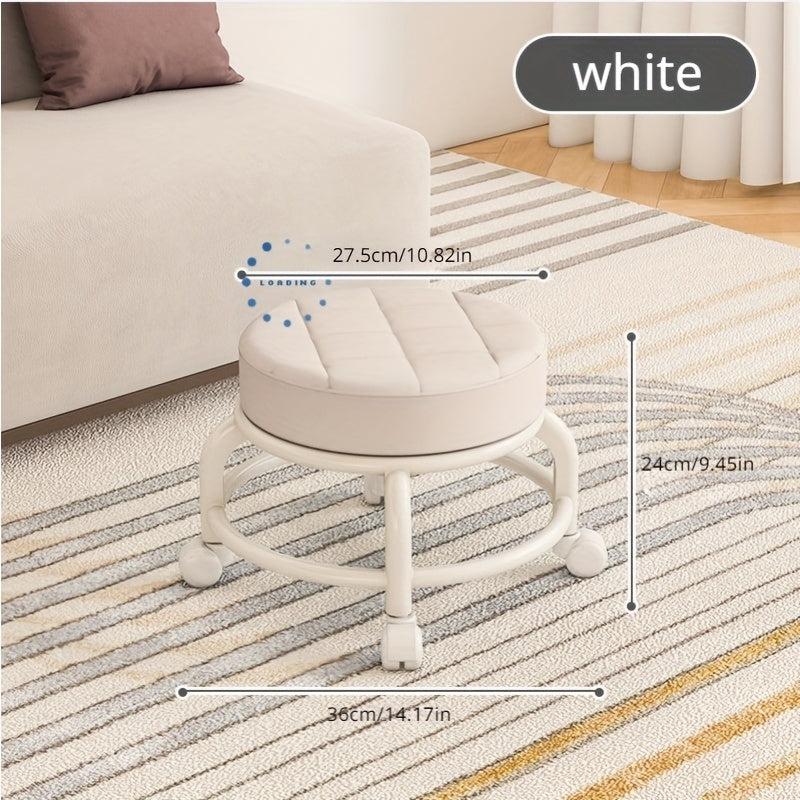 Round Rolling Stool: Enhance Home Comfort