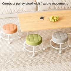 Round Rolling Stool: Enhance Home Comfort