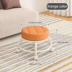 Round Rolling Stool: Enhance Home Comfort