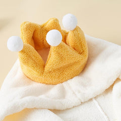 Kids Hooded Bath Towel, Soft Coral Fleece, Fun Bath Time