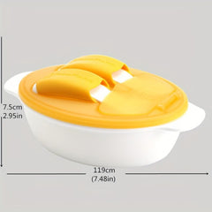 Kids Bento Box with Fork & Spoon Antimicrobial Protection